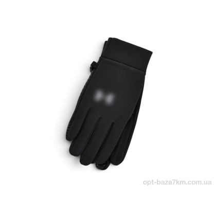 Рукавички дитячі "Королева" Z22-07 black, (р.р. M-XL), Китай, від 12 шт.