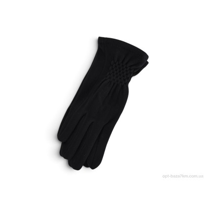 Рукавички жіночі "Королева" T01-85 black, (р.р. 6,5-8,5), Китай, від 12 шт.
