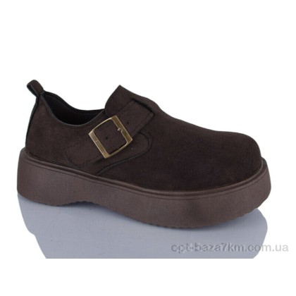 Туфли женские "Prime-Opt" Prime KT-202 brown, (р.р. 37-40), Китай, от 8 шт.