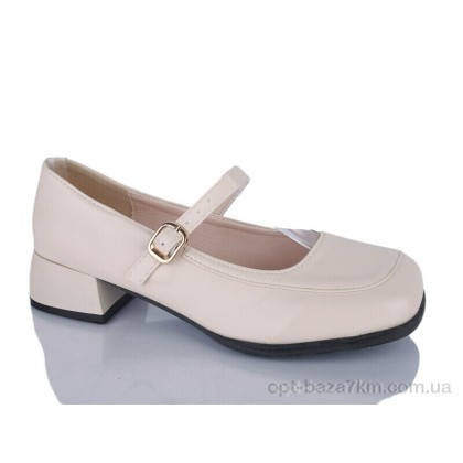 Туфли женские "Prime-Opt" Prime KT-A-3 beige, (р.р. 37-40), Китай, от 8 шт.