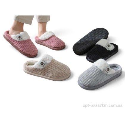 Тапки женские "Rai shoes" MD9621 mix, (р.р. 36-40), Румыния, от 12 шт.