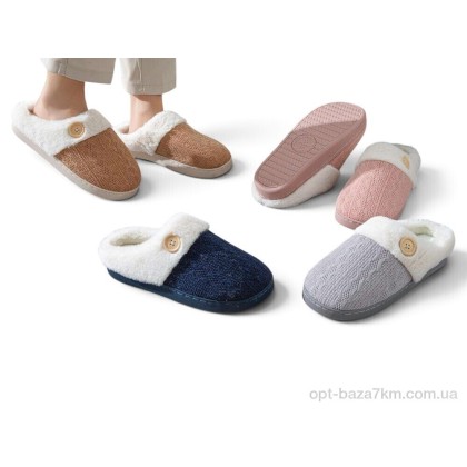 Тапки женские "Rai shoes" MD9606, (р.р. 36-40), Румыния, от 12 шт. Тапки женские "Rai shoes" MD9606, (р.р. 36-40), Румыния, от 12 шт.