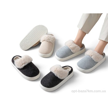 Тапки жіночі "Rai shoes" MD9635 mix, (р.р. 36-41), Румыния, від 12 шт.