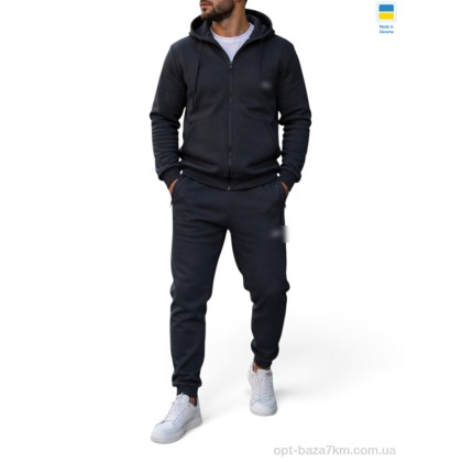 Спортивный костюм мужской "Sport style" N01ADS чорний, (р.р. 46-54), Украина, от 5 шт. Спортивный костюм мужской "Sport style" N01ADS чорний, (р.р. 46-54), Украина, от 5 шт.