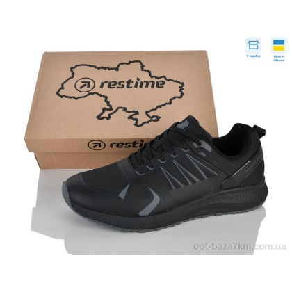 Кроссовки мужские "Restime" RG026706 black, (р.р. 46-48), Украина, от 6 шт. Кроссовки мужские "Restime" RG026706 black, (р.р. 46-48), Украина, от 6 шт.