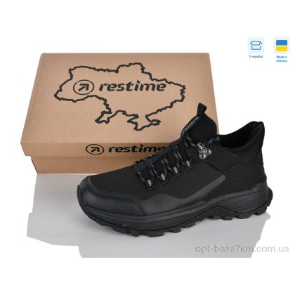 Кроссовки мужские "Restime" KMZ26843 black, (р.р. 41-45), Украина, от 8 шт. Кроссовки мужские "Restime" KMZ26843 black, (р.р. 41-45), Украина, от 8 шт.