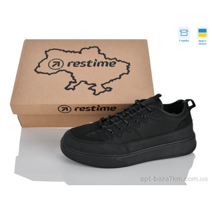Кроссовки мужские "Restime" AM026822 black, (р.р. 41-45), Украина, от 8 шт. Кроссовки мужские "Restime" AM026822 black, (р.р. 41-45), Украина, от 8 шт.