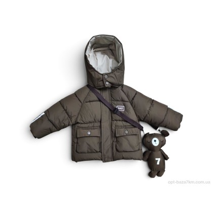 Куртка дитяча "Kids-modnik" K2601 коричневий, (р.р. 80-110), Китай, від 4 шт. Куртка дитяча "Kids-modnik" K2601 коричневий, (р.р. 80-110), Китай, від 4 шт.