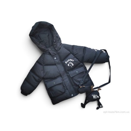 Куртка дитяча "Kids-modnik" K2618 чорний, (р.р. 100-130), Китай, від 4 шт. Куртка дитяча "Kids-modnik" K2618 чорний, (р.р. 100-130), Китай, від 4 шт.