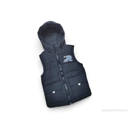 Жилетка дитяча "Kids-modnik" G26 чорний, (р.р. 120-140), Китай, від 3 шт. Жилетка дитяча "Kids-modnik" G26 чорний, (р.р. 120-140), Китай, від 3 шт.