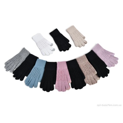 Рукавички жіночі "CAP" 7026 mix, (р.р. One size), Китай, від 12 шт. Рукавички жіночі "CAP" 7026 mix, (р.р. One size), Китай, від 12 шт.