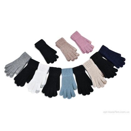 Рукавички жіночі "CAP" 7009 mix, (р.р. One size), Китай, від 12 шт. Рукавички жіночі "CAP" 7009 mix, (р.р. One size), Китай, від 12 шт.