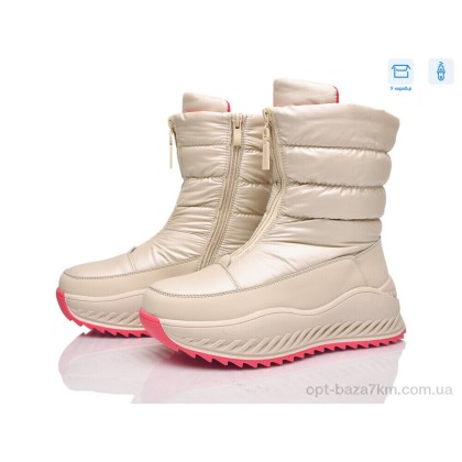 Дутики женские "Мир" 4513-RF9299 beige, (р.р. 36-41), Китай, от 8 шт. Дутики женские "Мир" 4513-RF9299 beige, (р.р. 36-41), Китай, от 8 шт.