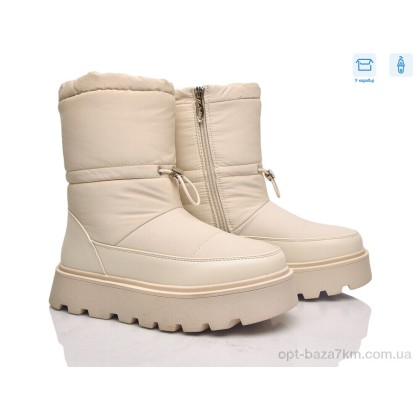 Дутики женские "Мир" 4513-RF9177 beige, (р.р. 36-41), Китай, от 8 шт. Дутики женские "Мир" 4513-RF9177 beige, (р.р. 36-41), Китай, от 8 шт.