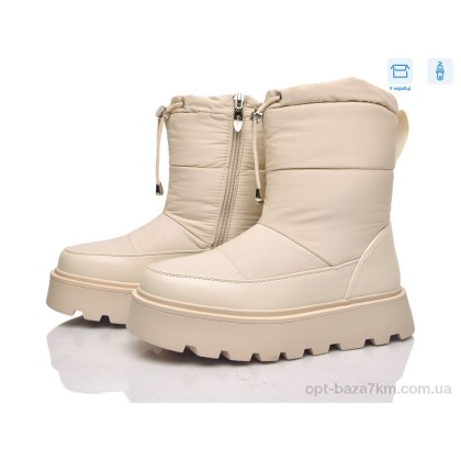 Дутики женские "Мир" 4513-RF9180 beige, (р.р. 36-41), Китай, от 8 шт. Дутики женские "Мир" 4513-RF9180 beige, (р.р. 36-41), Китай, от 8 шт.