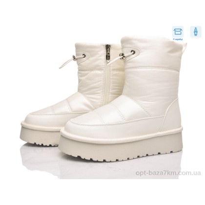Дутики женские "Мир" 4513-RF9181 white, (р.р. 36-41), Китай, от 8 шт. Дутики женские "Мир" 4513-RF9181 white, (р.р. 36-41), Китай, от 8 шт.