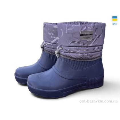 Сапоги из пены женские "Rai shoes" Е547 волошковий, (р.р. 37-41), Украина, от 8 шт.
