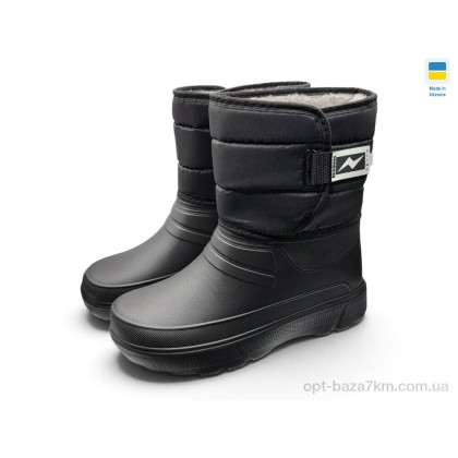 Сапоги из пены мужские "Rai shoes" СМ732 чорний, (р.р. 41-46), Украина, от 8 шт.