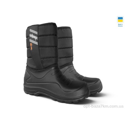 Сапоги из пены мужские "Rai shoes" СМ331 чорний, (р.р. 41-46), Украина, от 8 шт.
