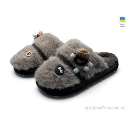 Тапки женские "Rai shoes" T25-01 сірий, (р.р. 36-41), Украина, от 8 шт. Тапки женские "Rai shoes" T25-01 сірий, (р.р. 36-41), Украина, от 8 шт.