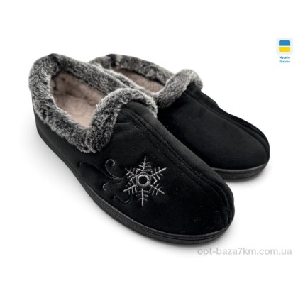 Тапки женские "Rai shoes" 2202 чорний, (р.р. 37-42), Украина, от 12 шт. Тапки женские "Rai shoes" 2202 чорний, (р.р. 37-42), Украина, от 12 шт.