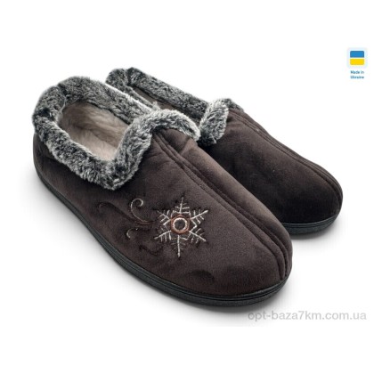 Тапки женские "Rai shoes" 2202 коричневий, (р.р. 37-42), Украина, от 12 шт. Тапки женские "Rai shoes" 2202 коричневий, (р.р. 37-42), Украина, от 12 шт.