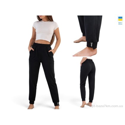 Спортивные брюки "Margo" 10030 чорний, (р.р. 2XL-5XL), Украина, от 4 шт.