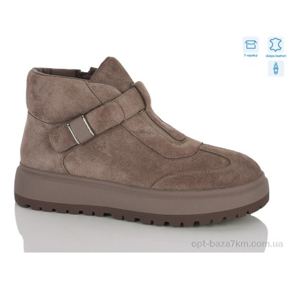Ботинки женские "MD-GRESSO-LUNASTEP" 26-ZHF7852-15, (р.р. 36-41), Китай, от 8 шт.
