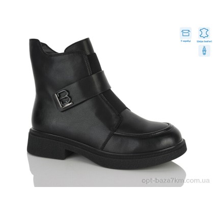 Ботинки женские "MD-GRESSO-LUNASTEP" 26-ZHF7832-1, (р.р. 36-41), Китай, от 8 шт.