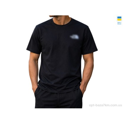 Футболка мужская "Sport style" 8 чорний tnf, (р.р. M-2XL), Украина, от 4 шт.