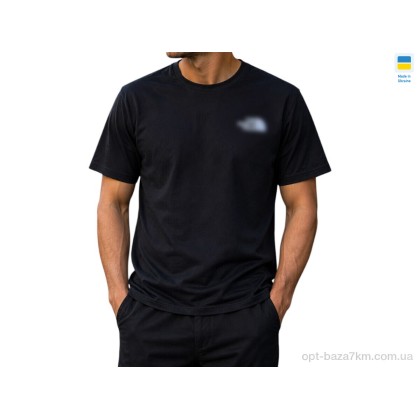 Футболка мужская "Sport style" 80 чорний батал  tnf, (р.р. 3XL-6XL), Украина, от 4 шт.