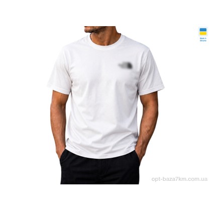 Футболка мужская "Sport style" 8 білий tnf, (р.р. M-2XL), Украина, от 4 шт.