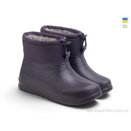 Чоботи з піни жіночі "Rai shoes" D-390DF т.фіолетовий, (р.р. 37-41), Україна, від 6 шт.