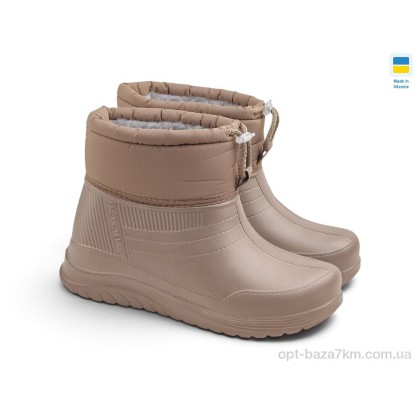 Чоботи з піни жіночі "Rai shoes" D-390-2DBg т.бежевий, (р.р. 37-41), Україна, від 6 шт.