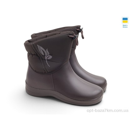 Чоботи з піни жіночі "Rai shoes" D-335-1Ch шоколадний, (р.р. 37-41), Україна, від 6 шт.