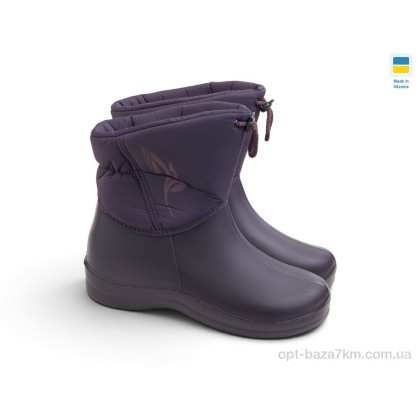 Чоботи з піни жіночі "Rai shoes" D-335-1DF т.фіолетовий, (р.р. 37-41), Україна, від 6 шт.