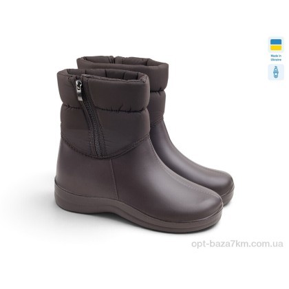 Чоботи з піни жіночі "Rai shoes" D-338-1Ch шоколадний, (р.р. 37-41), Україна, від 6 шт.
