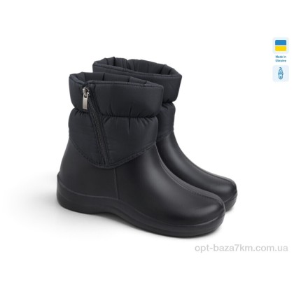 Чоботи з піни жіночі "Rai shoes" D-338-1А чорний, (р.р. 37-41), Україна, від 6 шт.