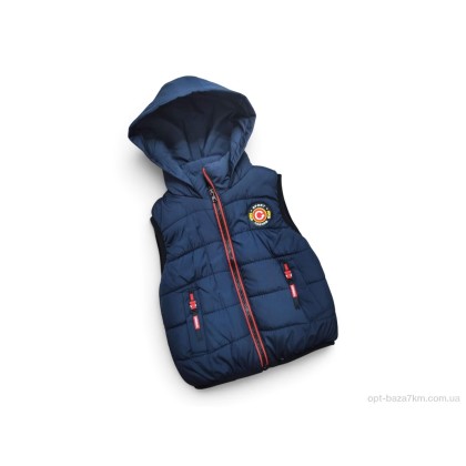 Жилетка дитяча "Kids-modnik" G-25 т.синій, (р.р. 80-100), Китай, від 3 шт. Жилетка дитяча "Kids-modnik" G-25 т.синій, (р.р. 80-100), Китай, від 3 шт.
