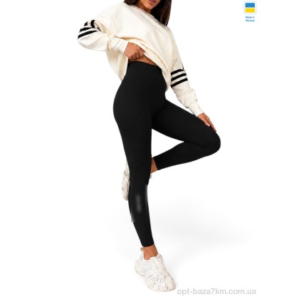 Лосини жіночі "Sport style" 5000 чорний, (р.р. 2XL-5XL), Україна, від 4 шт.