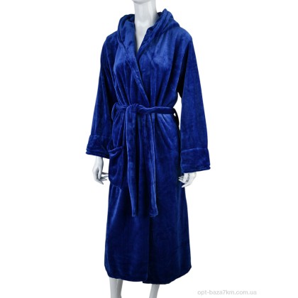 Халат жіночий "Textile" X3 navy, (р.р. XL-3XL), Китай, від 3 шт. Халат жіночий "Textile" X3 navy, (р.р. XL-3XL), Китай, від 3 шт.
