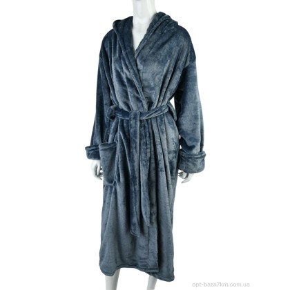 Халат жіночий "Textile" X4 grey, (р.р. XL-3XL), Китай, від 3 шт. Халат жіночий "Textile" X4 grey, (р.р. XL-3XL), Китай, від 3 шт.