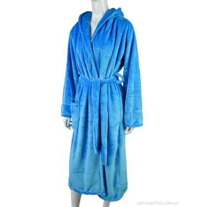 Халат жіночий "Textile" X8 blue, (р.р. XL-3XL), Китай, від 3 шт. Халат жіночий "Textile" X8 blue, (р.р. XL-3XL), Китай, від 3 шт.