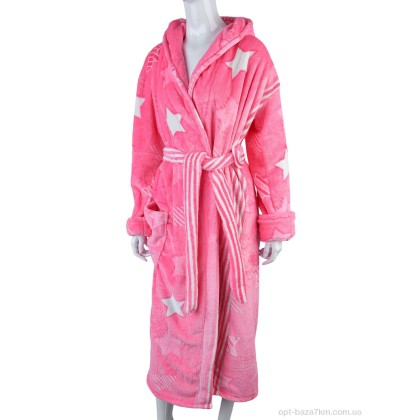 Халат жіночий "Textile" X9 pink, (р.р. XL-3XL), Китай, від 3 шт. Халат жіночий "Textile" X9 pink, (р.р. XL-3XL), Китай, від 3 шт.
