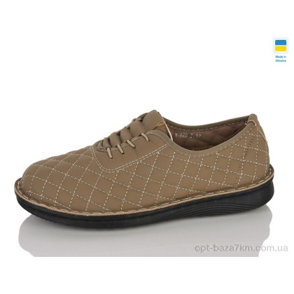 Туфлі жіночі "Lot Shoes" 728-3 коричневий, (р.р. 37-42), Україна, від 8 шт.