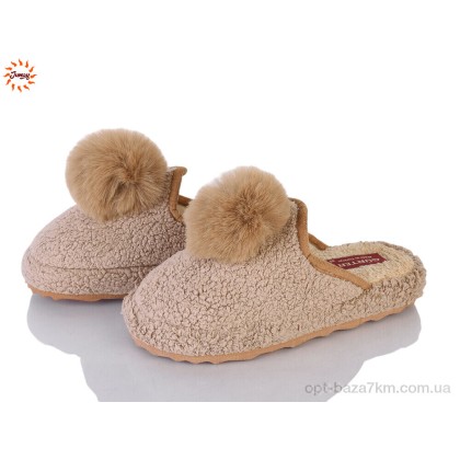 Тапки женские "Jumay" 001-3 beige, (р.р. 36-40), Турция, от 8 шт. Тапки женские "Jumay" 001-3 beige, (р.р. 36-40), Турция, от 8 шт.