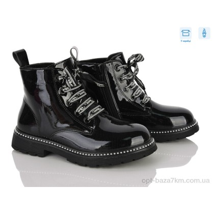Черевики дитячі "Clibee-ShoSho" NQ735 black, (р.р. 31-36), Китай, від 6 шт. Черевики дитячі "Clibee-ShoSho" NQ735 black, (р.р. 31-36), Китай, від 6 шт.