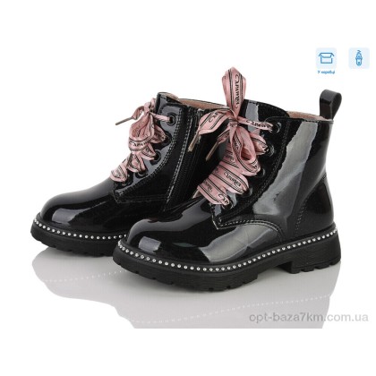 Черевики дитячі "Clibee-ShoSho" NQ734 black, (р.р. 25-30), Китай, від 6 шт. Черевики дитячі "Clibee-ShoSho" NQ734 black, (р.р. 25-30), Китай, від 6 шт.