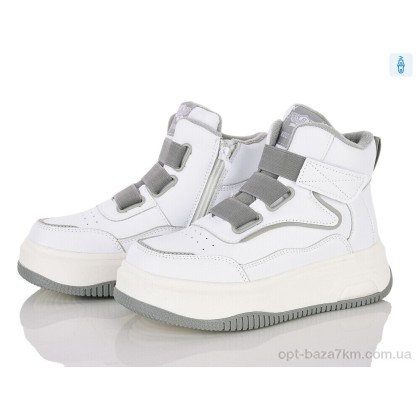Черевики дитячі "Clibee-ShoSho" GC68 white-grey, (р.р. 33-38), Китай, від 6 шт. Черевики дитячі "Clibee-ShoSho" GC68 white-grey, (р.р. 33-38), Китай, від 6 шт.