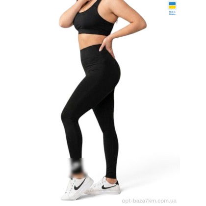 Лосини жіночі "Sport style" 7000NI чорний, (р.р. 2XL-5XL), Україна, від 4 шт.